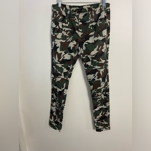 Rox  denim camouflage  pants size 11 - Picture 1 of 6